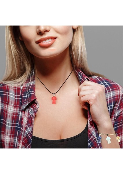 Kristal Doğal Taş Kolyeler Takılar Mücevher Için Kristal Takılar Şeklindeki Kolye (Yurt Dışından) indirimleri