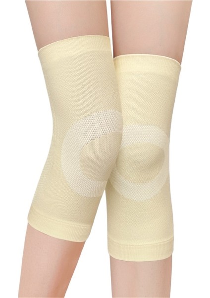 Ince Naylon Sıcak Dizlikler Spor Diz Eklemi Rüzgar Geçirmez Pamuklu Dizlikler Dairesel Bacak Koruyucuları (Yurt Dışından)