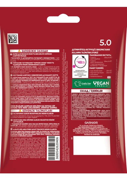 Color Shampoo Retouch Şampuan Kolaylığında Dip Boyası, Açık Kahve 5.0 fiyatları