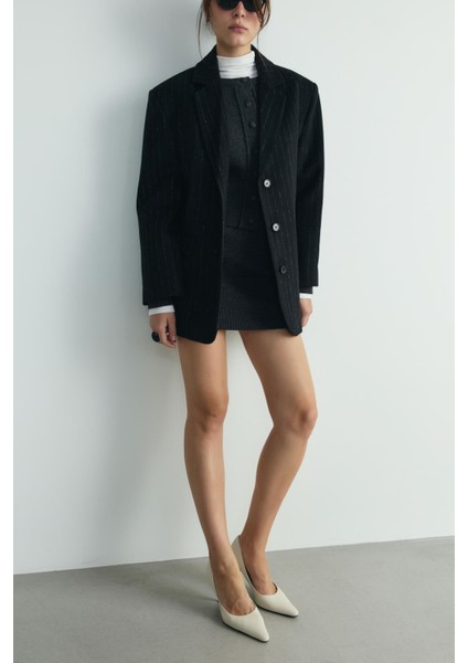 Füme Lucy Triko Mini Etek