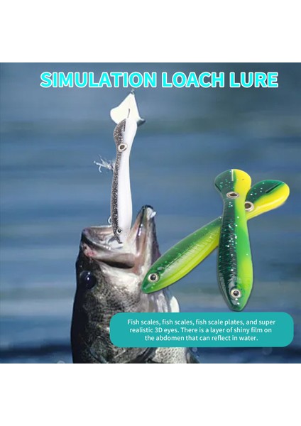 10 Adet Yumuşak Biyonik Balıkçılık Cazibesi Balık Tutma Yem Tuzlu Su ve Tatlı Su Için Balıkçılık Yem Yavaş Batan Biyonik Yüzme Cazibesi (Yurt Dışından) indirimleri