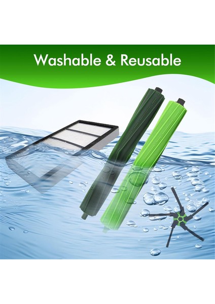 S9 (9150) S9+ Plus (9550) S Serisi Elektrikli Süpürge Ana Yan Fırça Filtresi Yedek Parçaları (Yurt Dışından) fırsatları