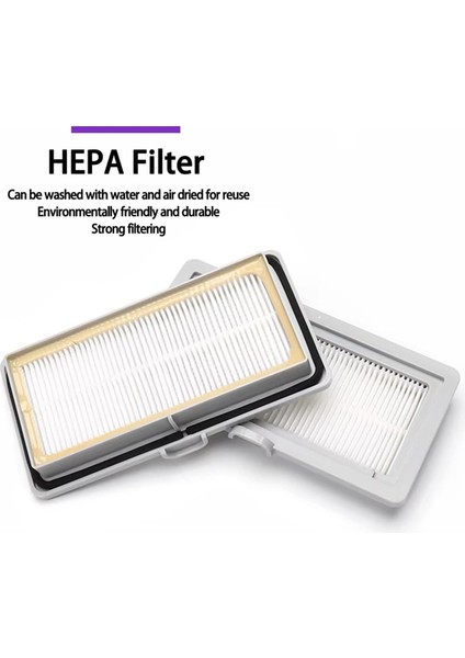 I5 I5C VCR10W VCR07 VCR08 MR09 Için VR05R5050WK Yedek Parça Yan Fırça Filtresi Paspas Bezi Kiti (Yurt Dışından) fırsatları