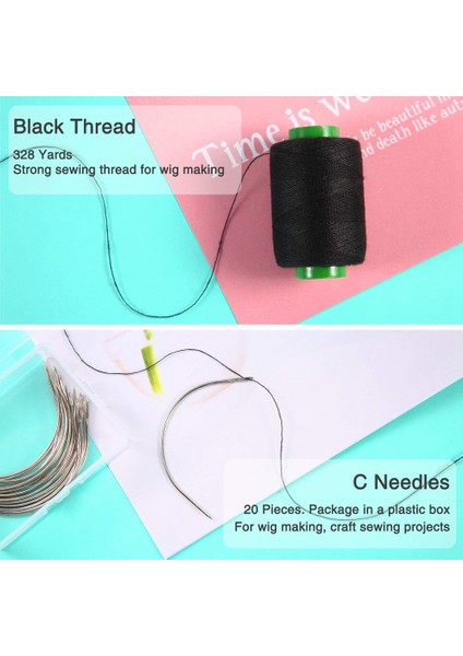 50 Adet C Tipi Iğne Dokuma Kavisli Iğneler El Dikiş Iğneleri Dikiş Saç Peruk Yapımı Halı Için Dikiş Iğnelerinde (Yurt Dışından) modelleri