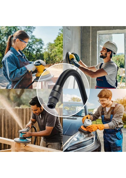 NT20/30/WD1, Wd2, Wd3, Wd4, Wd5, Wd6 Vakum Aletleri Için 3,5 M Uzatılmış Hortumlar Esnek Emiş Hortumu Parça 2.863-305.0 (Yurt Dışından) fırsatları