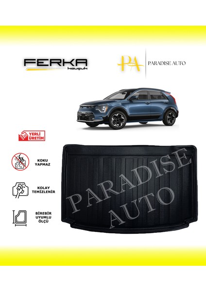 Kia Niro Ev Prestige Alt Kademe 2022 ve Üstü Bagaj Havuzu