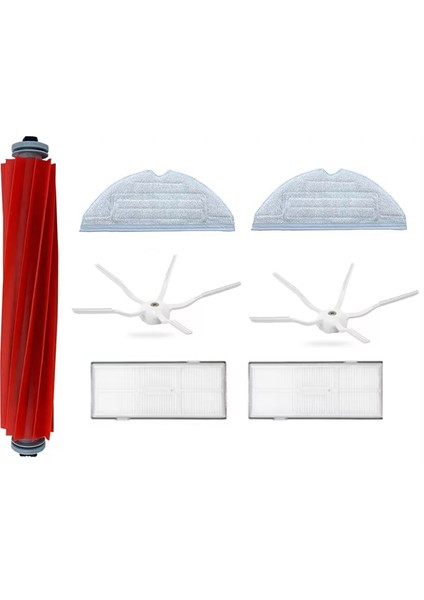 S7, S7 Plus, Pro Ultra, Maxv, Maxv Ultra Robot Süpürge Aksesuarları Fırça Filtre Paspaslar (Yurt Dışından)