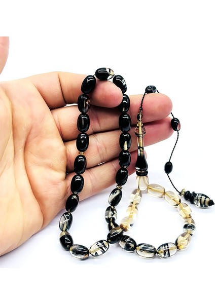 Usta Işçilikli Renk Süzmesi Sıkma Ateş Kehribar Tesbih fiyatları