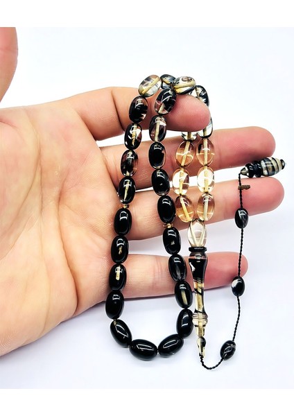 Usta Işçilikli Renk Süzmesi Sıkma Ateş Kehribar Tesbih fırsatları