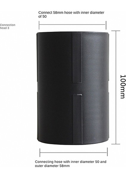 4 Adet Elektrikli Süpürge Toz Filtresi Dönüşüm Konnektörü Başlık Adaptörü Iç Çap 32/40/50 mm Dişli Hortum Parçaları (Yurt Dışından) fiyatları