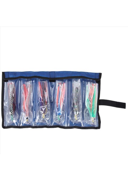 1 Set 6pcs 6 5 Inç Trolling Etek Cazibesi Marlin Orkinos Büyük Oyun Ahtapot Balıkçılık Yemleri Okyanus Tekne Trolling Balıkçılık Yemleri (Yurt Dışından)