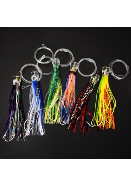 1 Set 6pcs 6 5 Inç Trolling Etek Cazibesi Marlin Orkinos Büyük Oyun Ahtapot Balıkçılık Yemleri Okyanus Tekne Trolling Balıkçılık Yemleri (Yurt Dışından) fiyatları