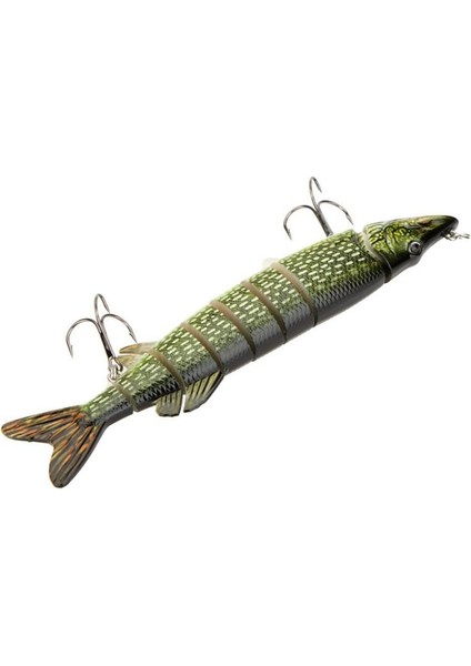 3x 20CM 40G Hayata Benzeri Çok Eşlemeli 8 Sayılı Tur Pike Muskie Balıkçılık Cazibesi Swimbait Krankbait Sert Yem Balık Hook Ordu Ordusu (Yurt Dışından) fiyatları