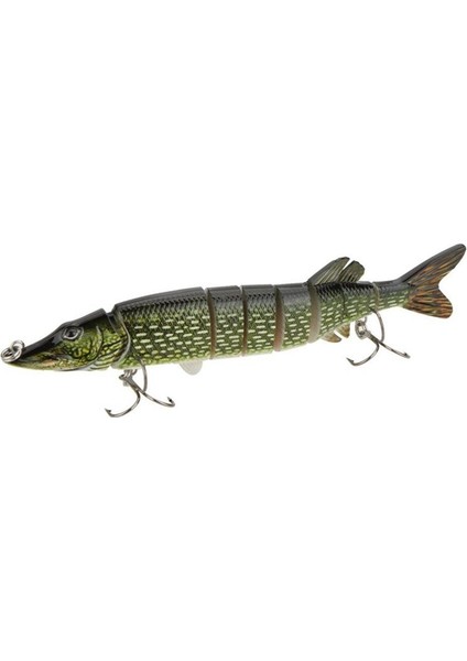 3x 20CM 40G Hayata Benzeri Çok Eşlemeli 8 Sayılı Tur Pike Muskie Balıkçılık Cazibesi Swimbait Krankbait Sert Yem Balık Hook Ordu Ordusu (Yurt Dışından) fırsatları