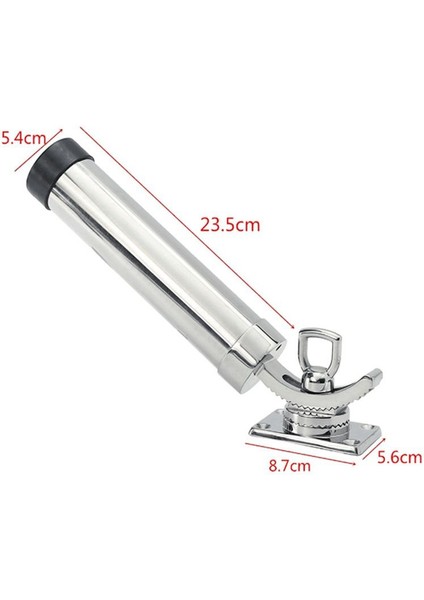 360 ° Döndürülebilir Olta Çubuğu Tutucu Balıkçı Çubuk Tutucu Deniz Botu Yatağı Paslanmaz Çelik Olta Balıkçılığı Çubuğu Tutucu Güverte Montajı (Yurt Dışından) modelleri