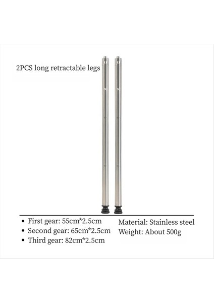 Kamp Masa Bacakları Piknik Masa Bacakları Üç Dişli Teleskopik Masa Bacakları Igt Masa Bacakları Için Açık Hava Uzun Bacaklar (Yurt Dışından) fiyatları