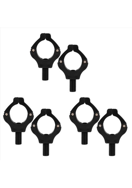 6 Adet Açık Klipsler Dayanıklı Çubuklar Dinlenme Naylon Raf Pratik Sazan Mıknatıs Standı Balıkçılık Çubuğu Kavrama Tutucu Kapsül Tutucu (Yurt Dışından)