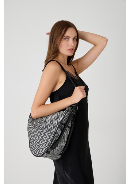 Özel Tasarım Hakiki Deri Sırt ve Kol Çantası Fonksiyonel Çanta