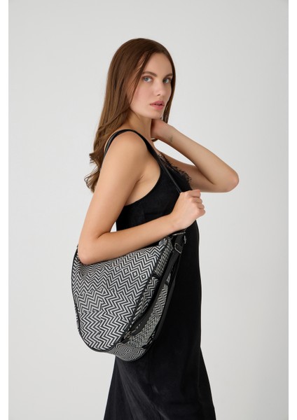 Özel Tasarım Hakiki Deri Sırt ve Kol Çantası Fonksiyonel Çanta