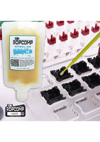 Keyboil Mekanik Klavye Tuş Yay Yağı K50 indirimleri