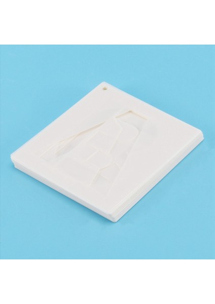 Ahşap Üzerine Boyamak Için Harf Şablonları 72 Adet Mektup ve Sayı Şablonları Ev Zanaat Dekoru Için Yeniden Kullanılabilir Yazı Tipi Şablonları (Yurt Dışından)