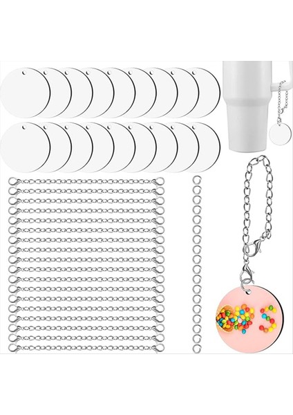 Kupa Mdf Çift Taraflı Dıy El Sanatları Için Sublimasyon Anahtar Boşluklar Süs Aksesuarları B (Yurt Dışından)