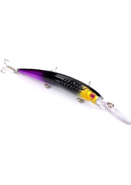 1pcs 15 2cm 12 2g 3D Gözler Büyük Sert Balıkçılık Cazibesi Bas Pike Krankbaits Minnow Wobblers Kanalı Balıkçılık Mücadele (Yurt Dışından)