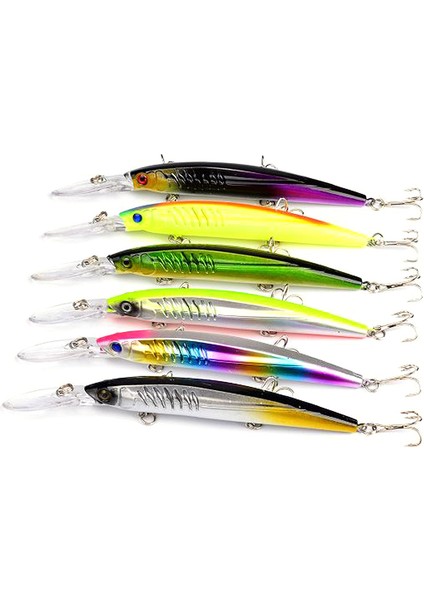 1pcs 15 2cm 12 2g 3D Gözler Büyük Sert Balıkçılık Cazibesi Bas Pike Krankbaits Minnow Wobblers Kanalı Balıkçılık Mücadele (Yurt Dışından) fırsatları