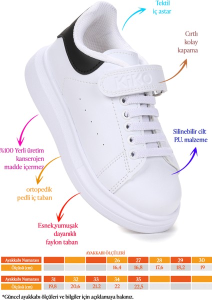 Tinsa Günlük Cırtlı Kız Çocuk Spor Ayakkabı fiyatları