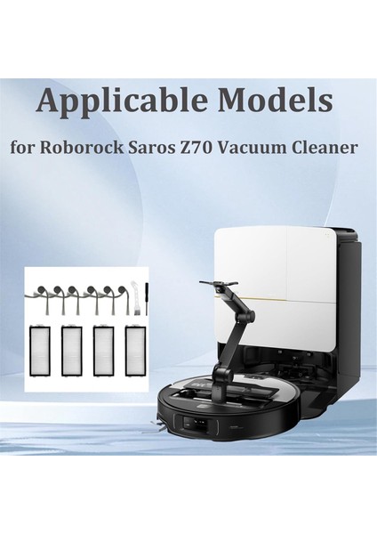 Saros Z70 Elektrikli Süpürge Için Filtre Yan Fırça Aksesuarları, Yedek Parçalar (Yurt Dışından) fiyatları