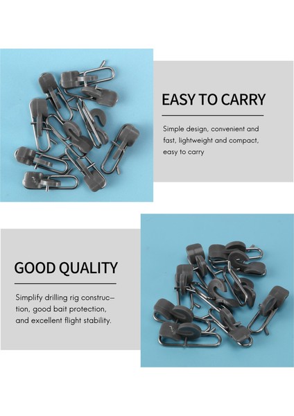 Deniz Balıkçılık Takımı Etki Klipleri Sıçrama Yalnız Deniz Balıkçılık Yem Klipsi/klipler 10 Pcs (Yurt Dışından) fırsatları