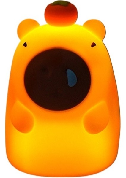 Gece Lambası Capibara Silikon Pat Lambası Çocuk Hediyesi Başucu Atmosfer Lambası Süsleri (Yurt Dışından) fiyatları