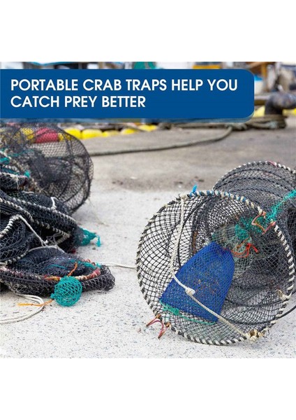 6pcs Yengeç Tuzağı Yem Torbası Soyunma Taşınabilir Balık Tuzağı Açık Yengeç Tramp (Yurt Dışından) fırsatları