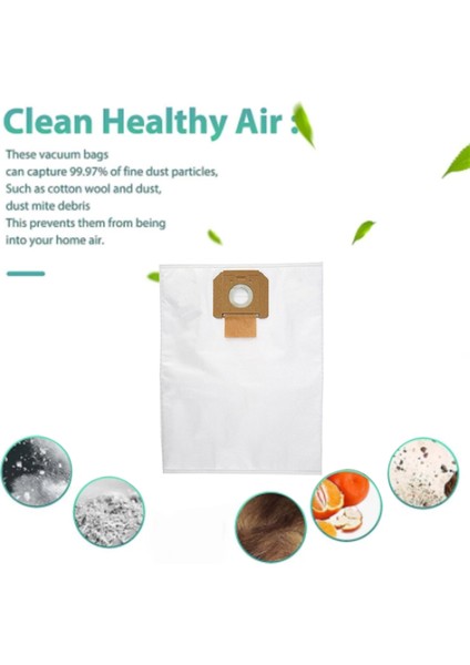 Gas 35 2607432037 Serisi Elektrikli Süpürgeler Için 10 Adet Toz Torbası Yedek Parça Ev Temizlik Çöp Torbası (Yurt Dışından) fiyatları