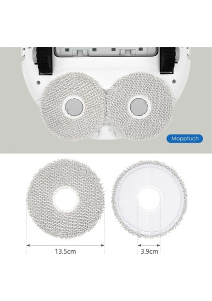 X40 Ultra Robot Süpürge Ana Yan Fırça Filtre Paspas Bezi Toz Torbaları Aksesuarları (Yurt Dışından) fırsatları