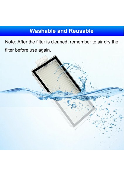 Max+,,+, Max,q5 Pro+,q5 Pro,q8 Max,q8 Max+ Robot Süpürge ile Uyumlu Filtre Yedekleri (Yurt Dışından) modelleri