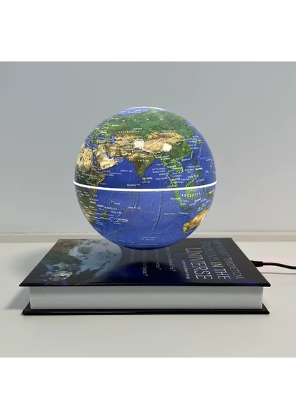 Kitap Şeklinde Manyetik Dönen Işıklı Dünya Küre fırsatları