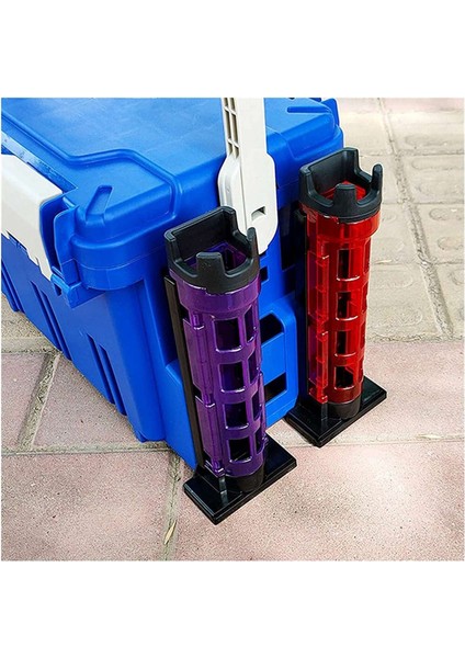 2x Fishing Rod Tutucu Sal Balıkçılık Namlu Aksesuarları Meiho Kutusu Için Dikey Ekleme Cihazı Balıkçılık Takım-Black (Yurt Dışından) fiyatları