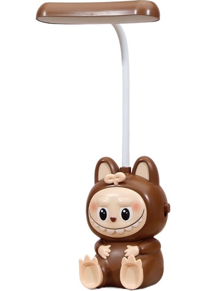 Karikatür Yatakhane Masaüstü Komodin Lambası USB Şarjlı Yatak Odası Çocuk Uyku Gece Lambası (Yurt Dışından)