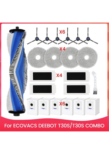 T30S/T30S Combo Robot Süpürge Yedek Parçaları Için Aksesuarlar (Yurt Dışından)