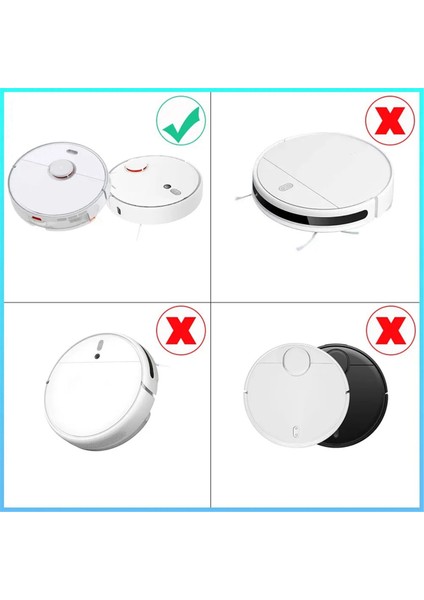 Robot Süpürge X20+ / X20 Plus Yedek Parça Aksesuarları Ana Yan Fırça Filtre Paspas Bezi Toz Torbası (Yurt Dışından) fiyatları