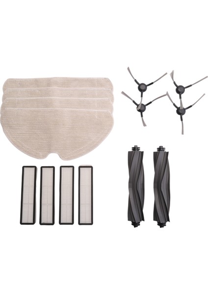 D9 Max Gen 2, D10S Pro ve Robot Süpürge Aksesuarları Ana Fırça Filtreleri Paspas Bezi Yedek Parçaları (Yurt Dışından)