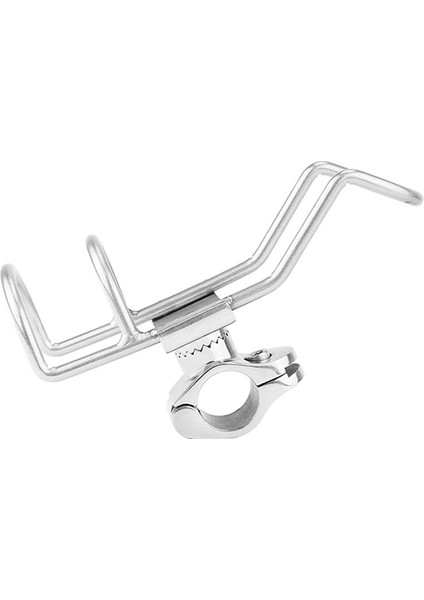 316 Çelik Fishing Çubuk Soket Braket Çubuk Braket Desteği Kelepçe Ray Montajı 32MM Tekne Aksesuarları (Yurt Dışından)