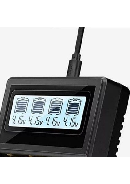 HD-8992A Dijital Ekranlı 4’lü 18650 Li-Ion Lityum Pil Şarj Cihazı | Akıllı Şarj Aleti fırsatları