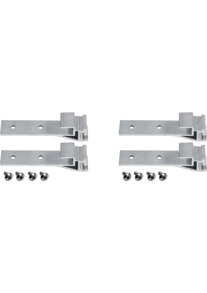 4x Uzatma Plakası Bağlantı Tokları Alaşım Raylı Demirleme Tokaları Igt Kamp Tablo Stili 2 Için Kanca Bağlantı (Yurt Dışından)
