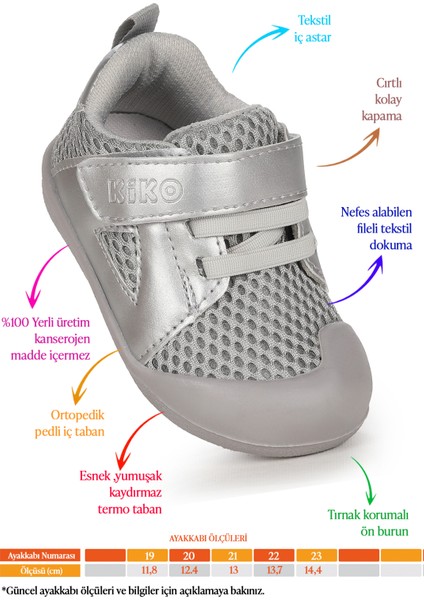 Puppies Cırtlı Kız Bebek Ilk Adım Ortopedik Günlük Ayakkabı fiyatları