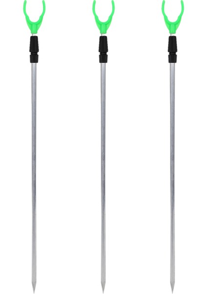3x Ayarlanabilir Metal Olta Çubuğu Direği Tutucu Raf Standı (Yurt Dışından)