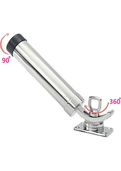 Tekne Için Ayarlanabilir Olta Çubuğu Tutucu Paslanmaz Çelik Olta Çubuğu Tutucu Deniz Teknesi Yat Için Güverte Montajı (Yurt Dışından) fırsatları