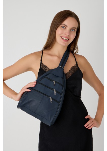 Özel Tasarım Hakiki Deri Sırt ve Kol Çantası Fonksiyonel Çanta fiyatları