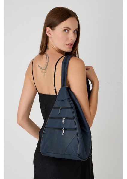 Özel Tasarım Hakiki Deri Sırt ve Kol Çantası Fonksiyonel Çanta fırsatları